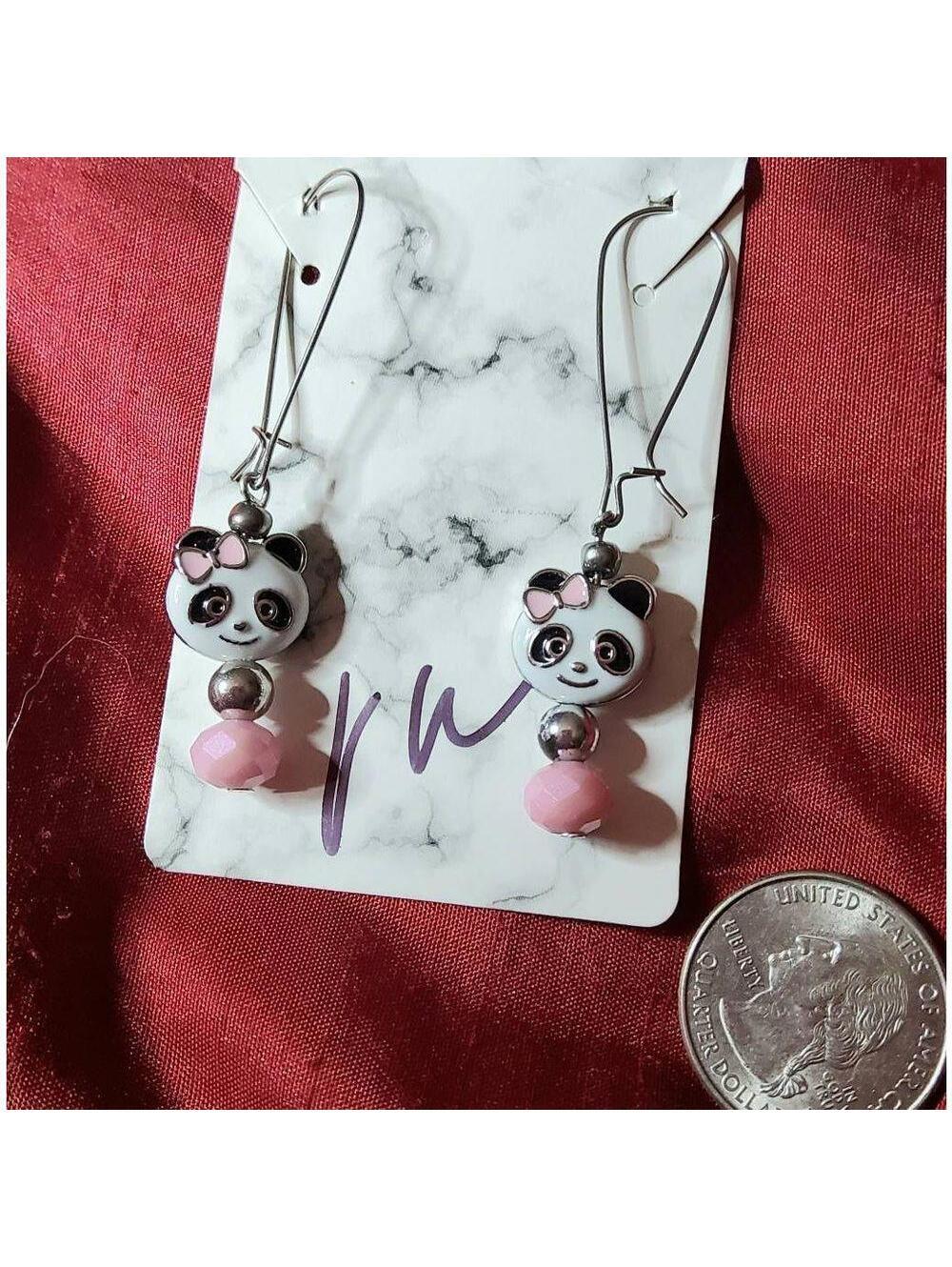 Pretty Panda Earrings